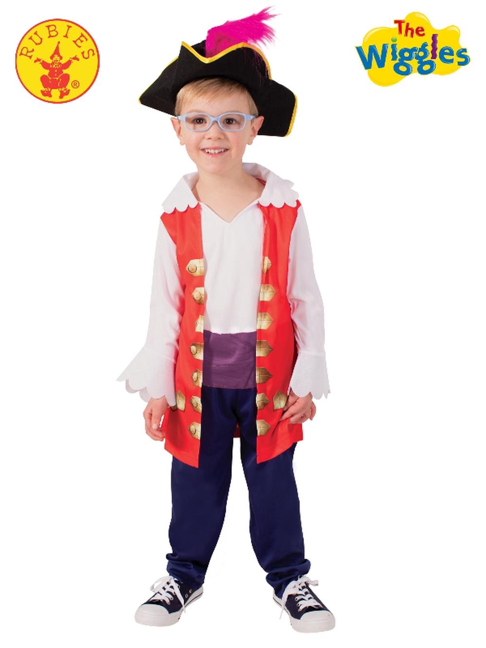 Rubies Captain Feathersword Deluxe Costume - 3-5 Years