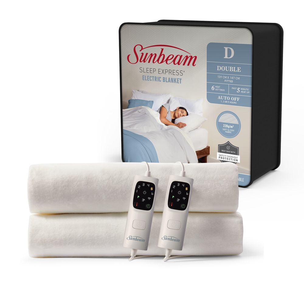Sunbeam Sleep Express Electric Blanket - Double by Sunbeam - ISBN: 9313139333385