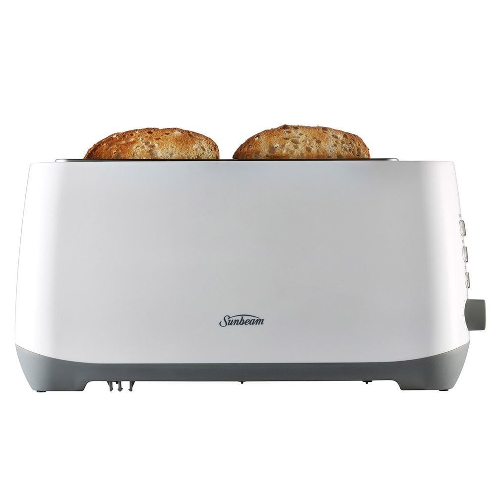 Sunbeam Rise Up 4-Slice Long Slot Toaster (White) by Sunbeam - ISBN: 9313139334900