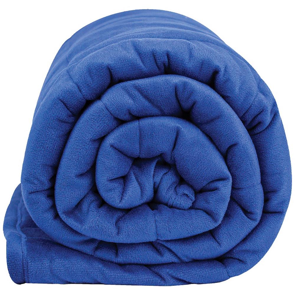 Jason Super Soft Weighted Blanket (Cobalt Blue) 142x105cm Buy