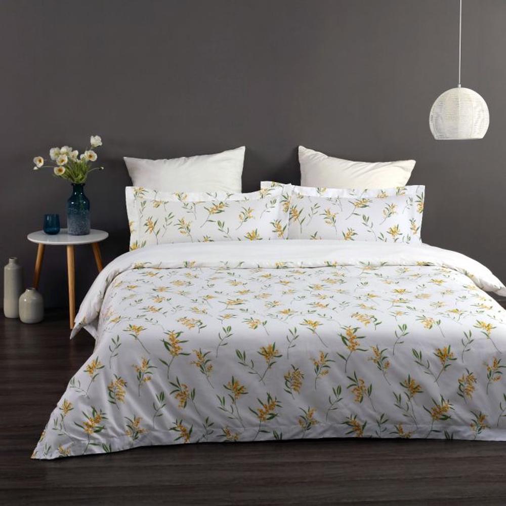 Onkaparinga Wattle Quilt Cover Set King Buy online at The Nile