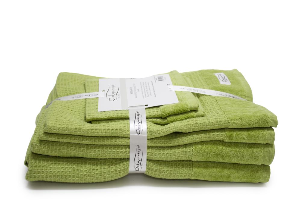 Mossman Assorted Towels, 6 Piece (Tarragon), 9313571144648