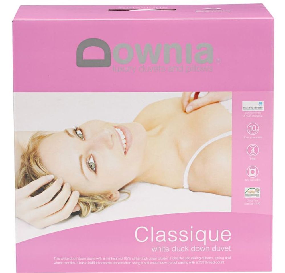 Downia Classique Duck Down Duvet (White) - Double by Downia - ISBN: 9313616141922