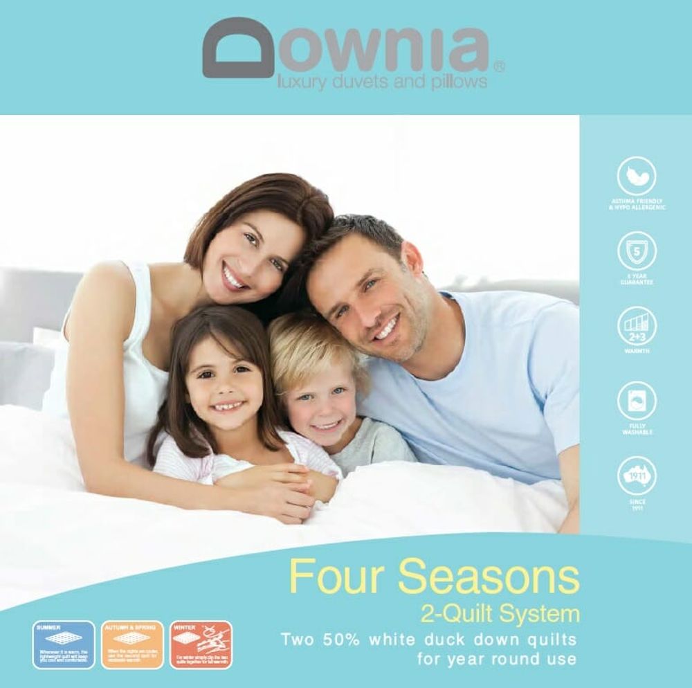 Downia 4 Seasons 50% WDD Duvet - Double by Downia - ISBN: 9313616143629