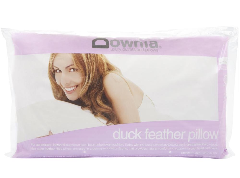 100% Feather Pillow Firm - Standard, 9313616410028
