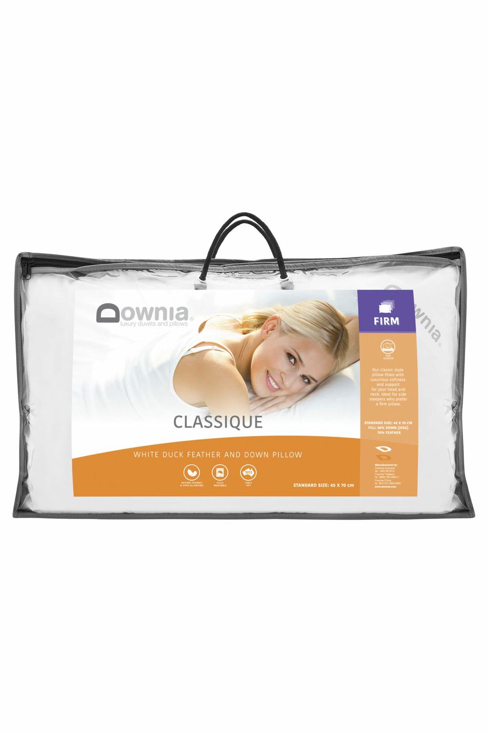 Classique Pillow 30% WDD, 1250g (Firm) - Standard, 9313616414620