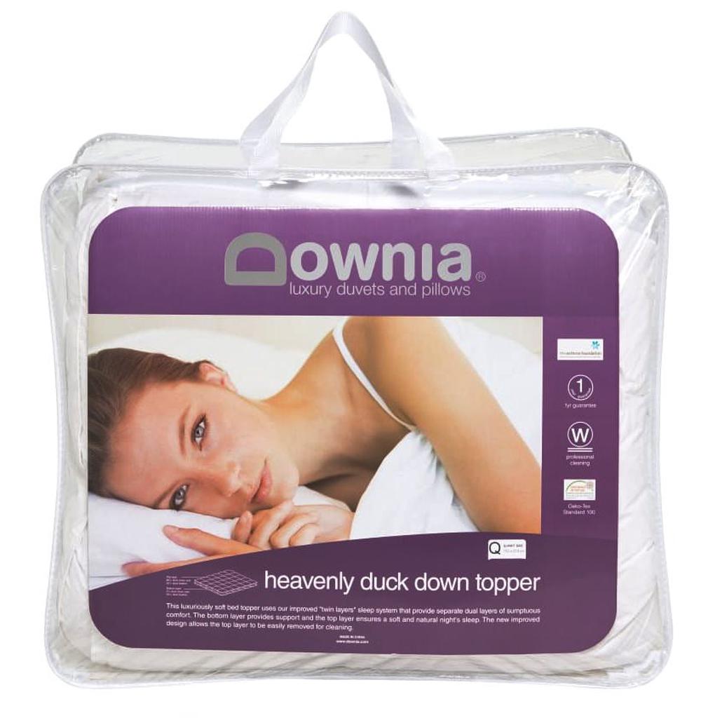 Heavenly Duck Down Bed Topper, 9313616610848