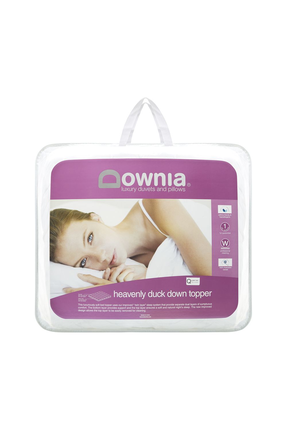 Downia Heavenly Duck Down Bed Topper - Super King by Downia - ISBN: 9313616610855