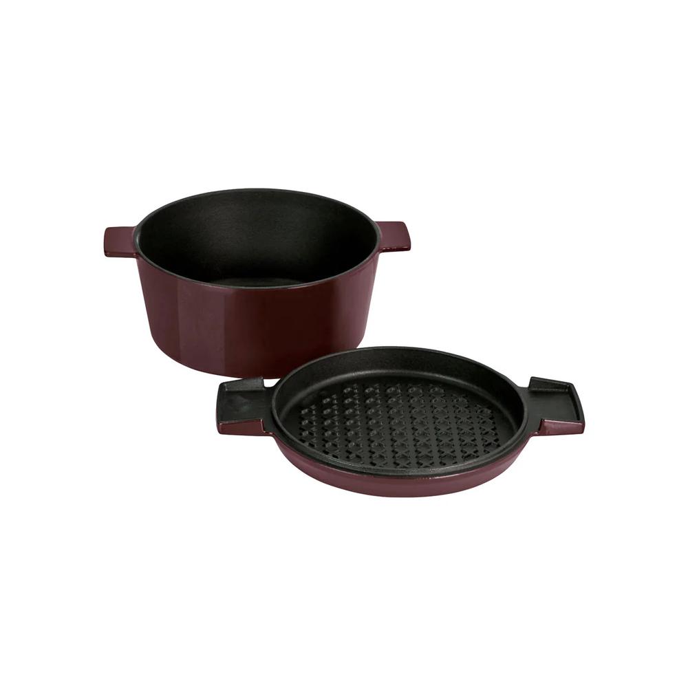 Cast Iron French Oven Bordeaux - 24cm, 9313617423720