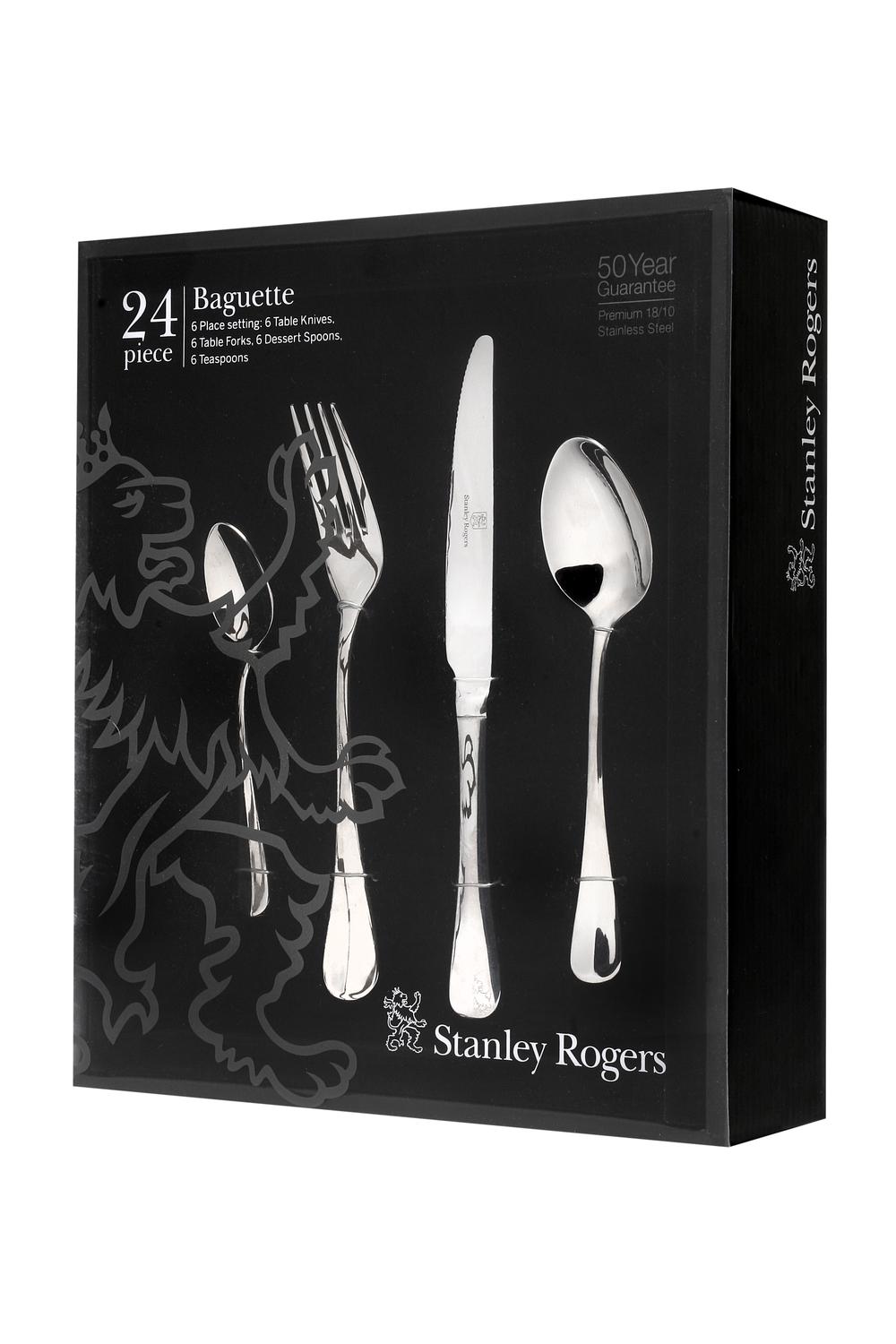 Baguette Cutlery Set, 24 Piece, 9313617504801