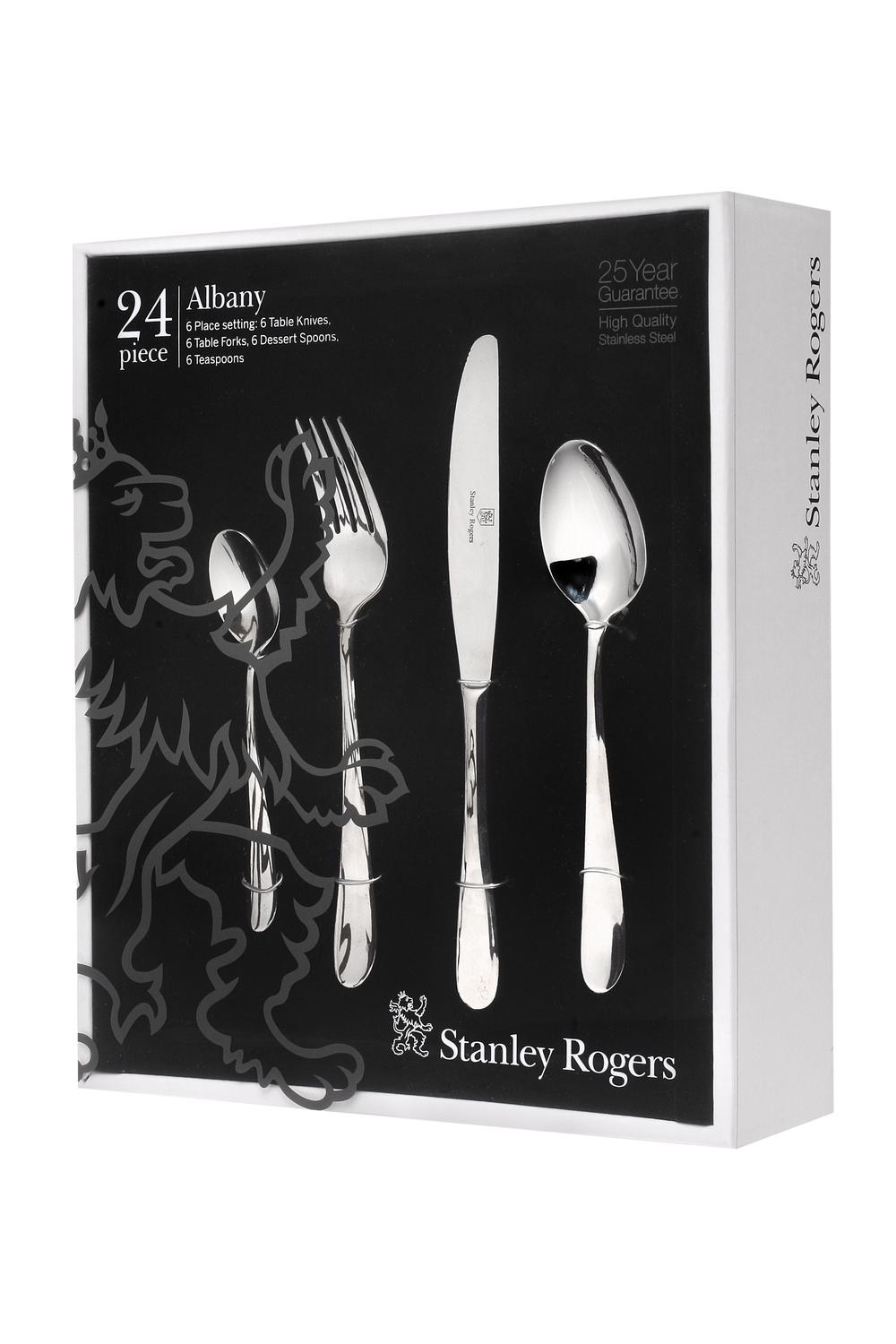 Albany Cutlery Set, 24 Piece, 9313617504849