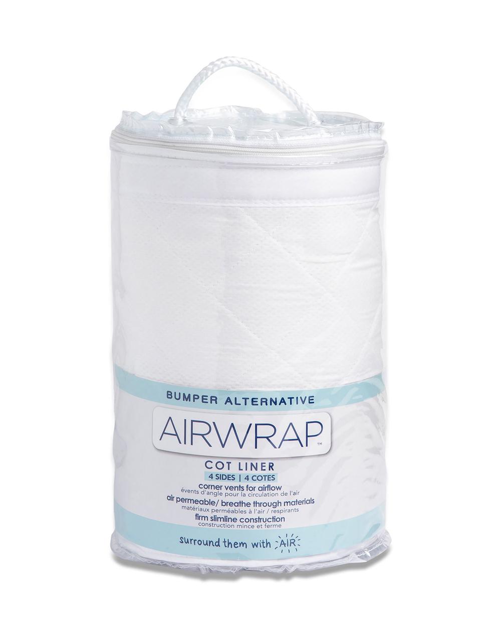 Airwrap Cot Liner, 4 Sides (White) Buy online at The Nile