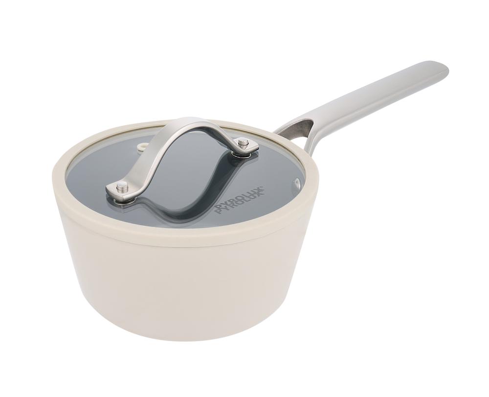 Pyrolux Nexgen Saucepan with Lid (Ivory) - 16cm/1.3L, 9313803115453