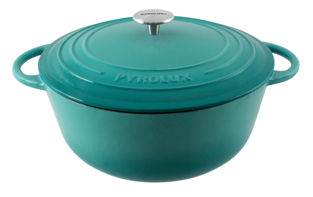 Pyrochef Round French Oven (Aquamarine), 9313803117822