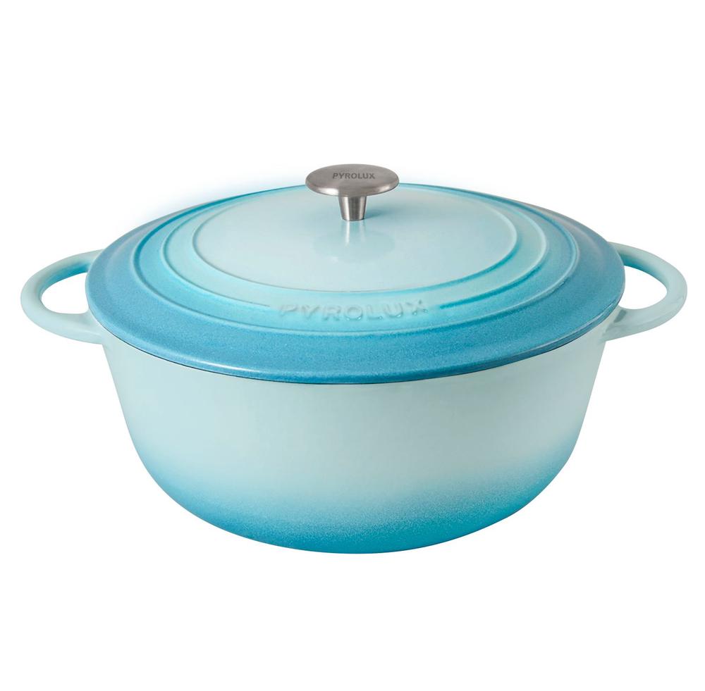 Round French Oven (Duck Egg Blue) - 24cm, 9313803117839