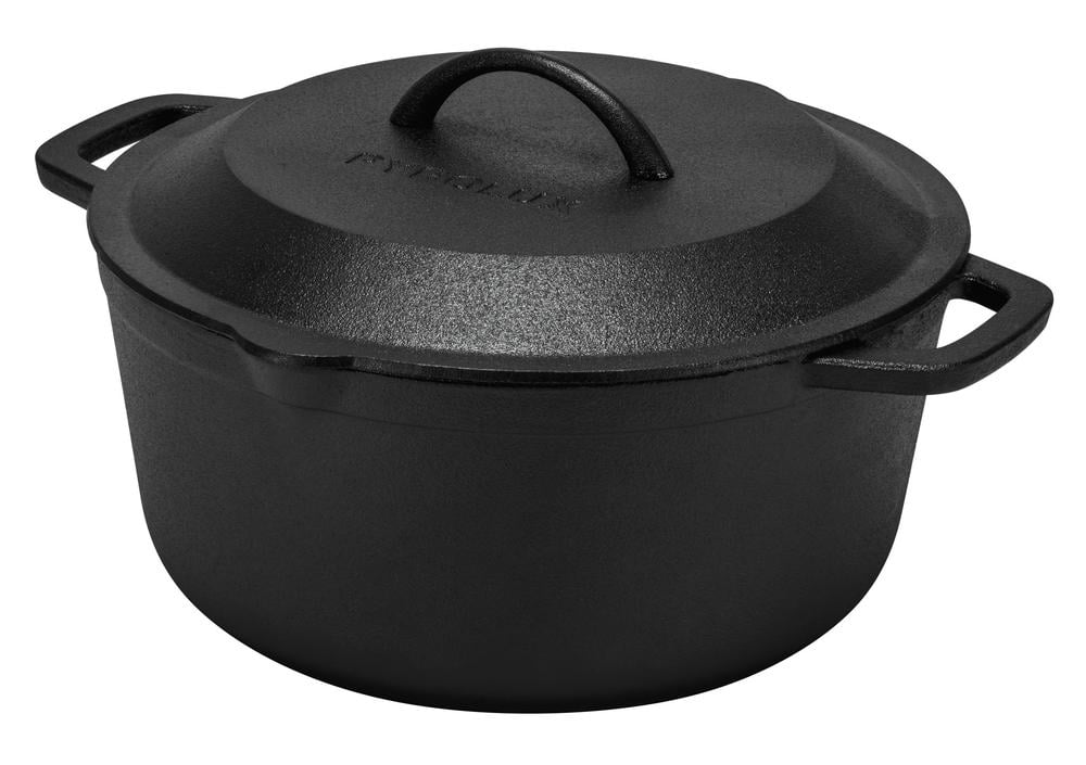 Pyrocast Cast Iron Round Casserole (Black), 9313803118669