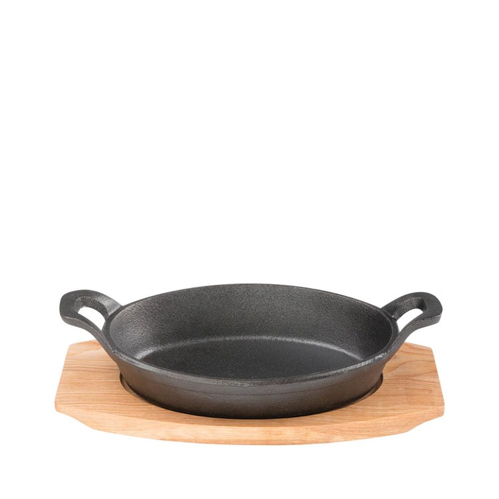 Pyrocast Oval Gratin With Maple Tray 15.5x10cm, 9313803118805