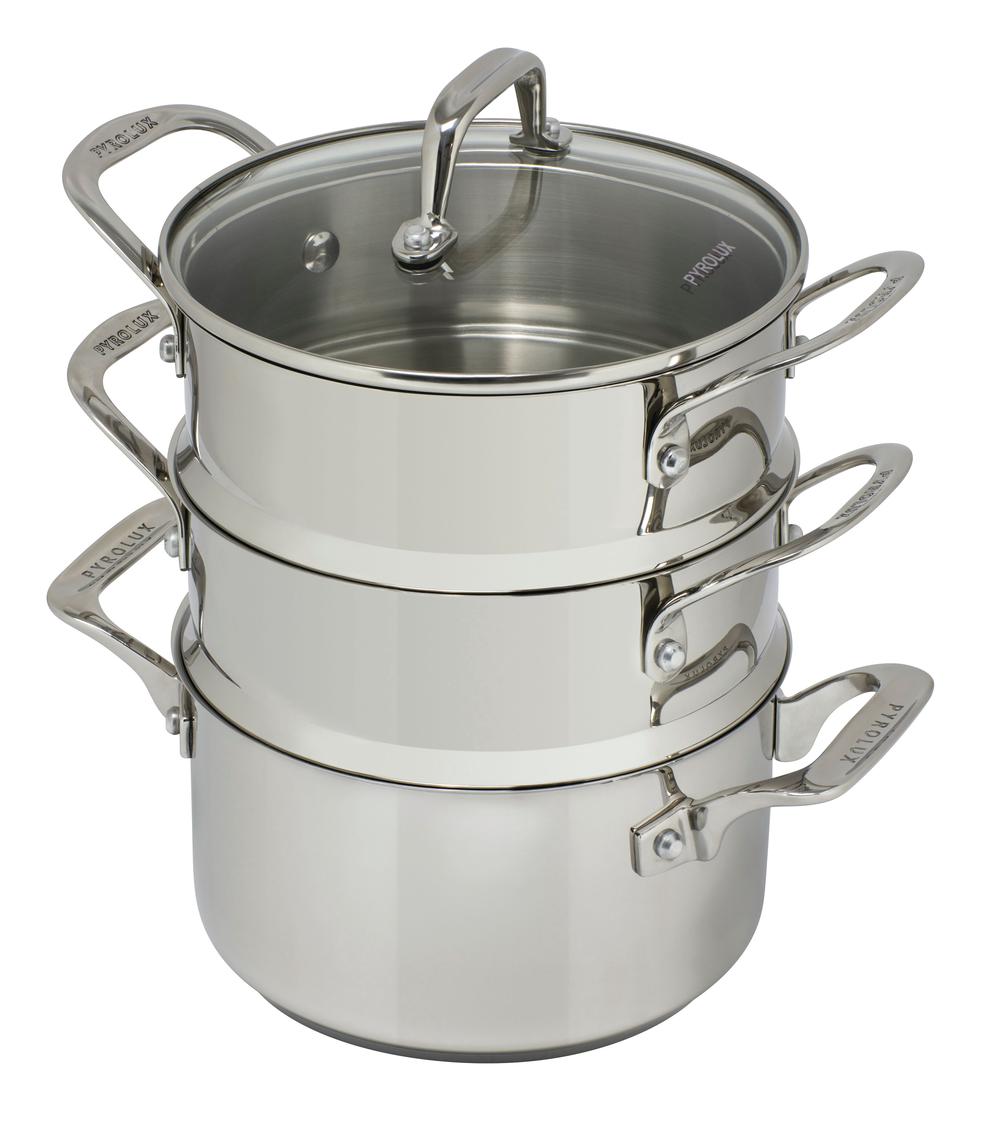 Pyrosteel Steamer Set (Silver), 9313803119741