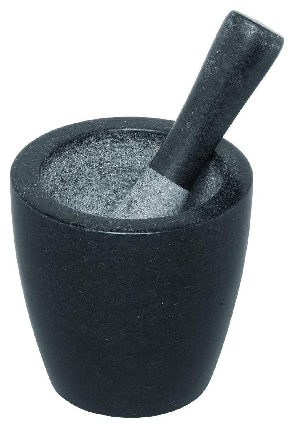 Avanti Conical Black Granite Mortar & Pestle 13cm, 9313803128132