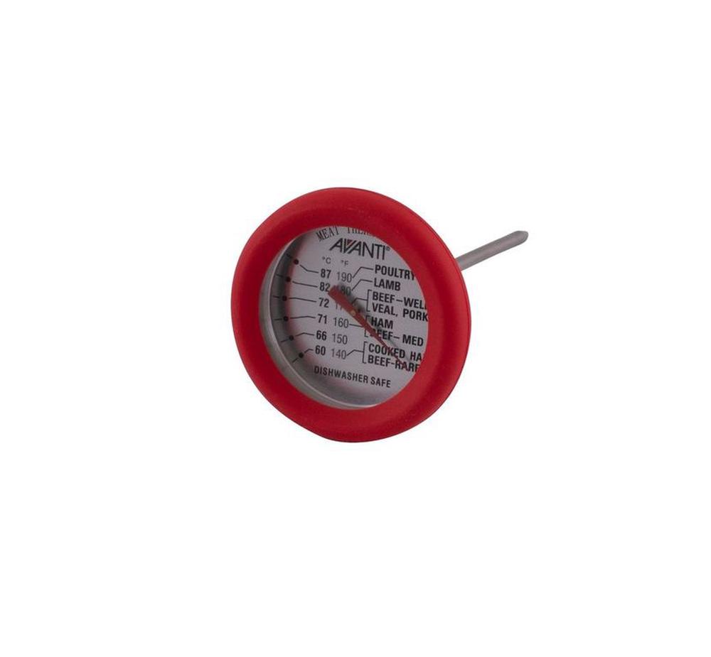 Avanti Meat Thermometer With Silicone Surround (Red) Buy online at