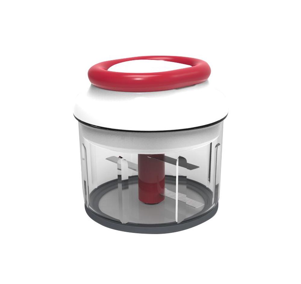 SpeedyCut Bi-Directional Manual Food Chopper With 3 Stainless Steel Blades, 9313803132306