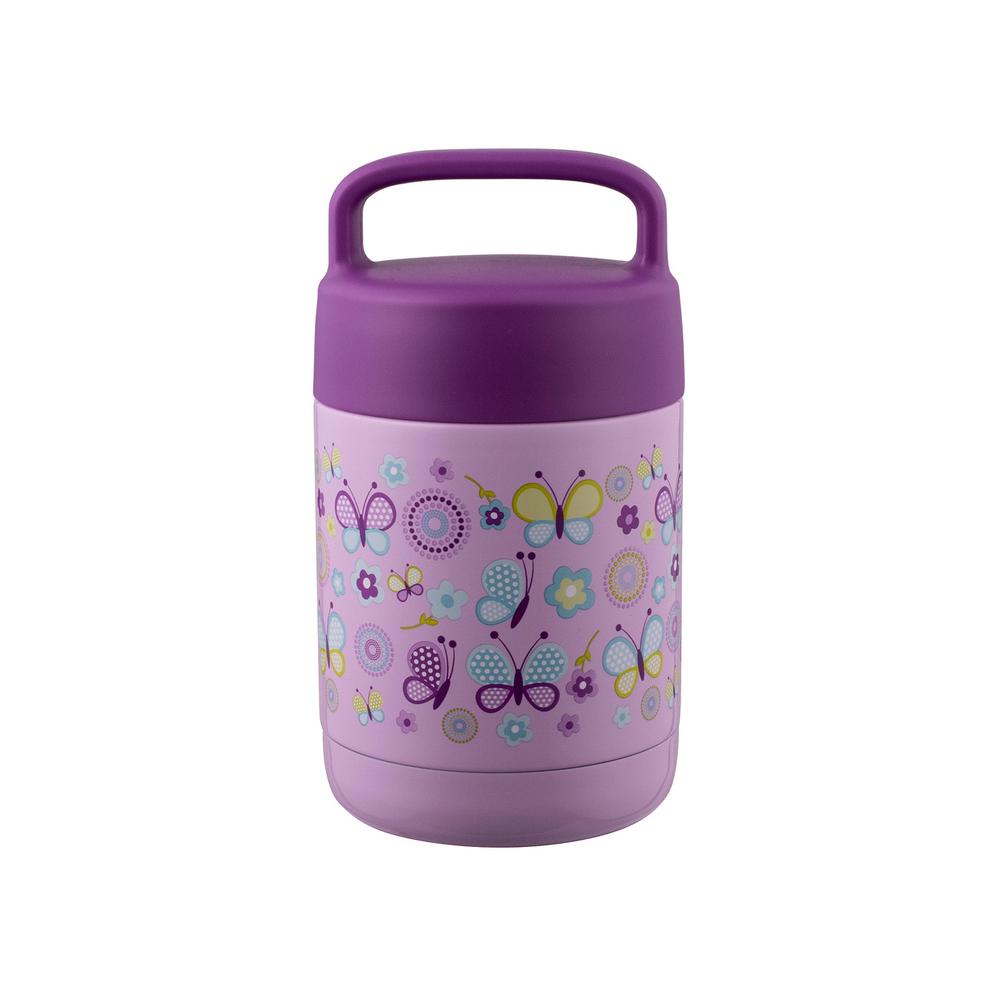 YumYum Kids Insulated Food Jar (Butterflies), 9313803133945