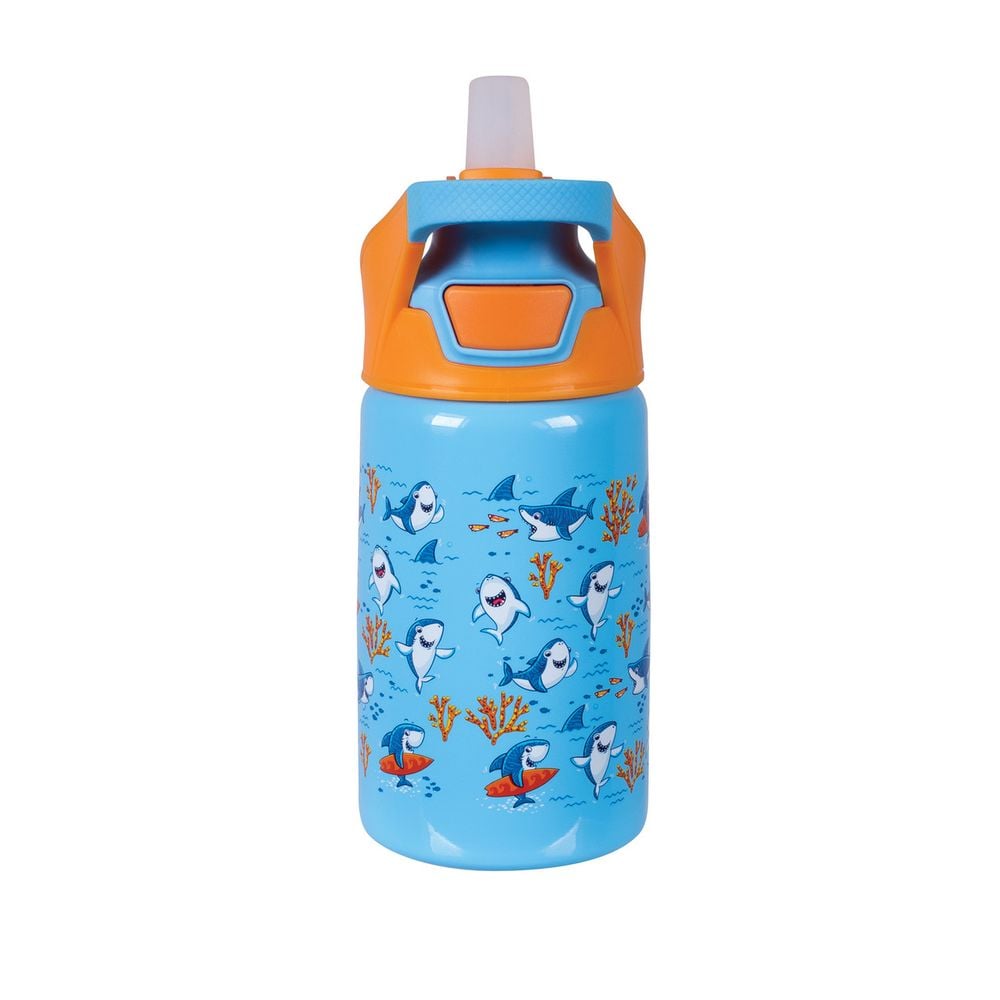 Avanti YumYum Kids AutoSpout Insulated Bottle (Surfing Sharkie) - 375mL by Avanti - ISBN: 9313803134249