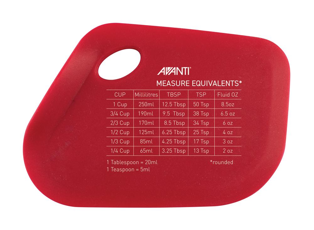 Avanti Stand-Up Silicone Dough Scraper, 9313803137721