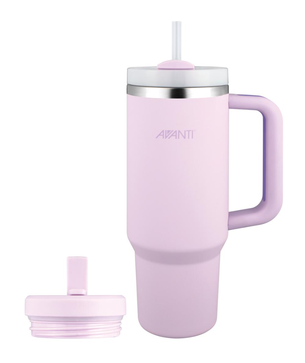 HydroQuench Insulated Tumbler with Two Lids (Lilac), 9313803140875