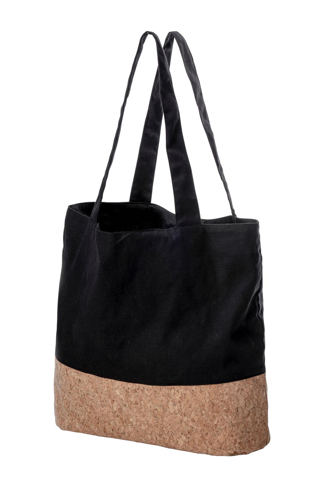 Canvas & Cork Pocket Grocery Bag (Black), 9313803142350