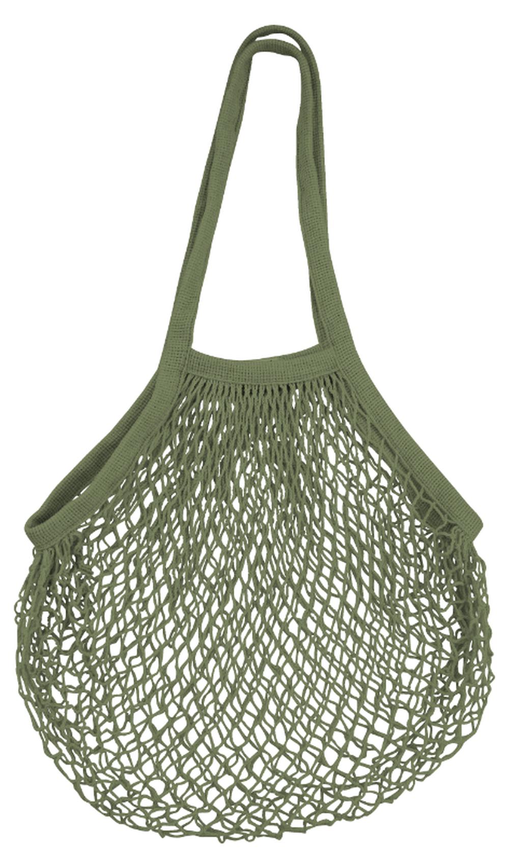 Long Handle String Market Bag (Olive ), 9313803142428