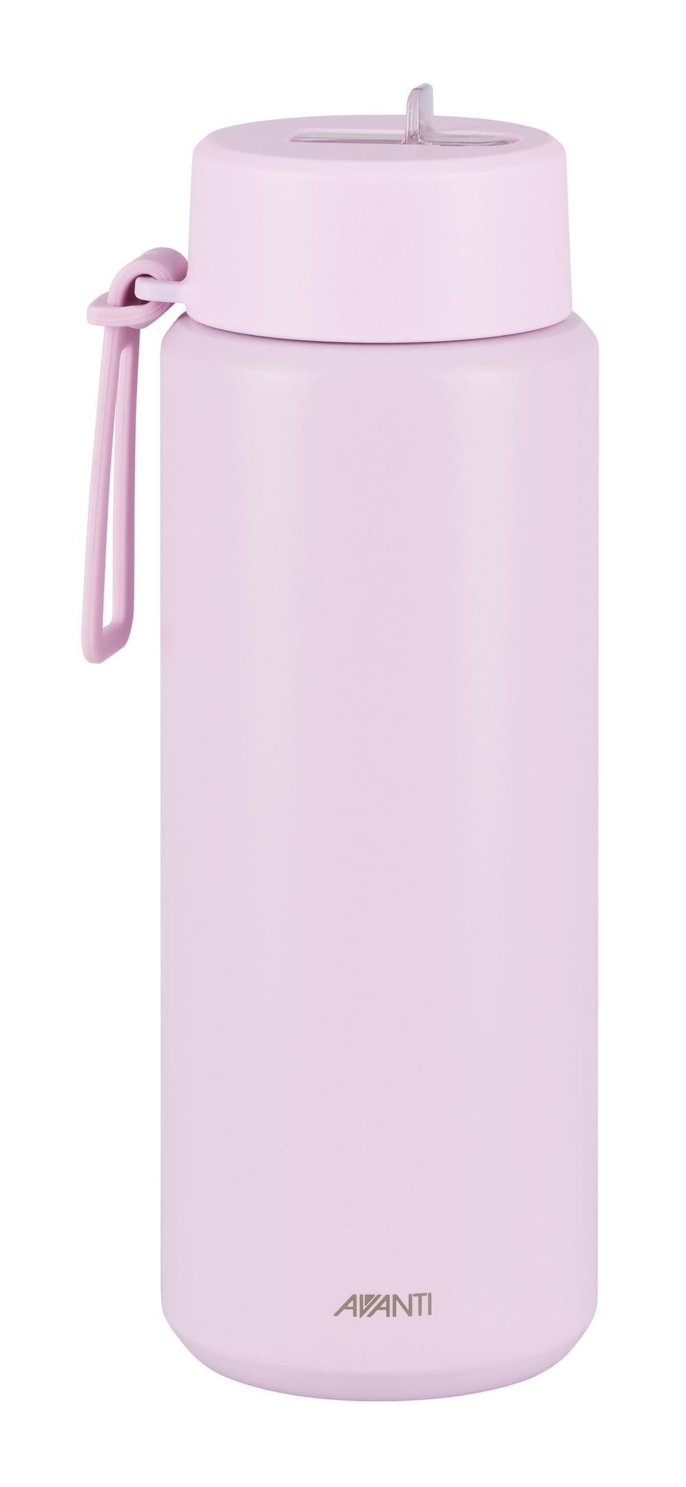 Avanti Hydroultra Vacuum Water Bottle with Strap (Lilac) - 1L, 9313803146136