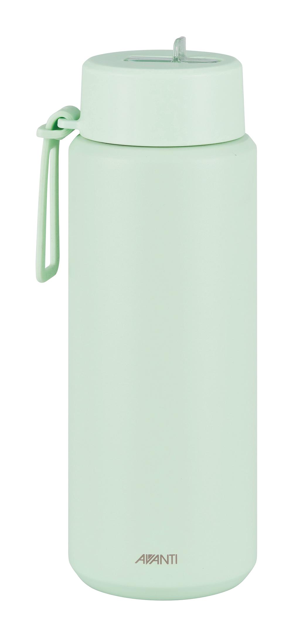 Avanti Hydroultra Vacuum Water Bottle with Strap (Soft Mint) - 1L, 9313803146143