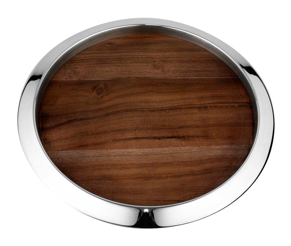 Kingston Tray With Wooden Inlay, 9313803146822