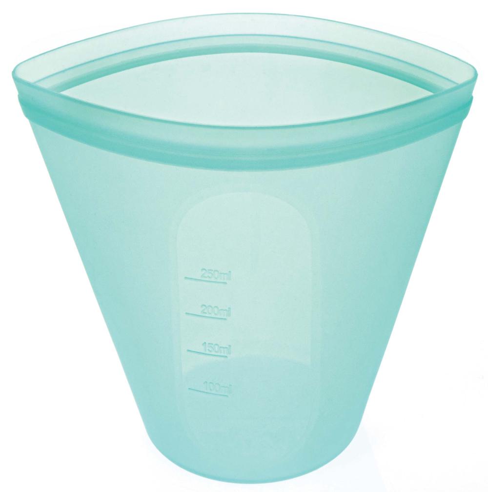 Pinch & Lock Silicone Reusable Bags (Blue), 9313803147805