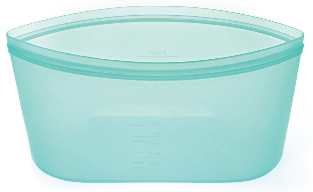 Pinch & Lock Silicone Reusable Bags (Blue), 9313803147867