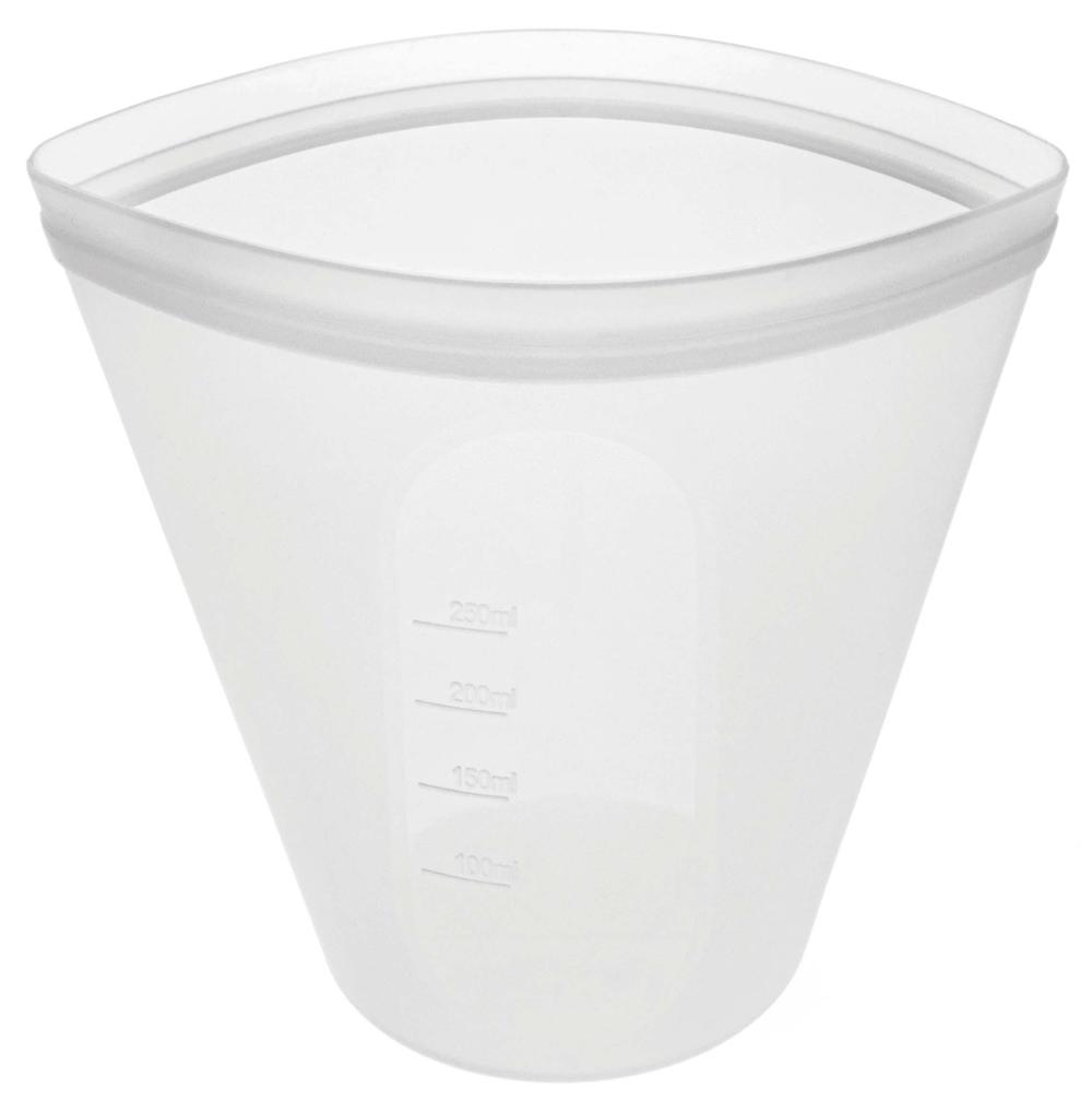 Pinch & Lock Silicone Reusable Bags (White), 9313803147904