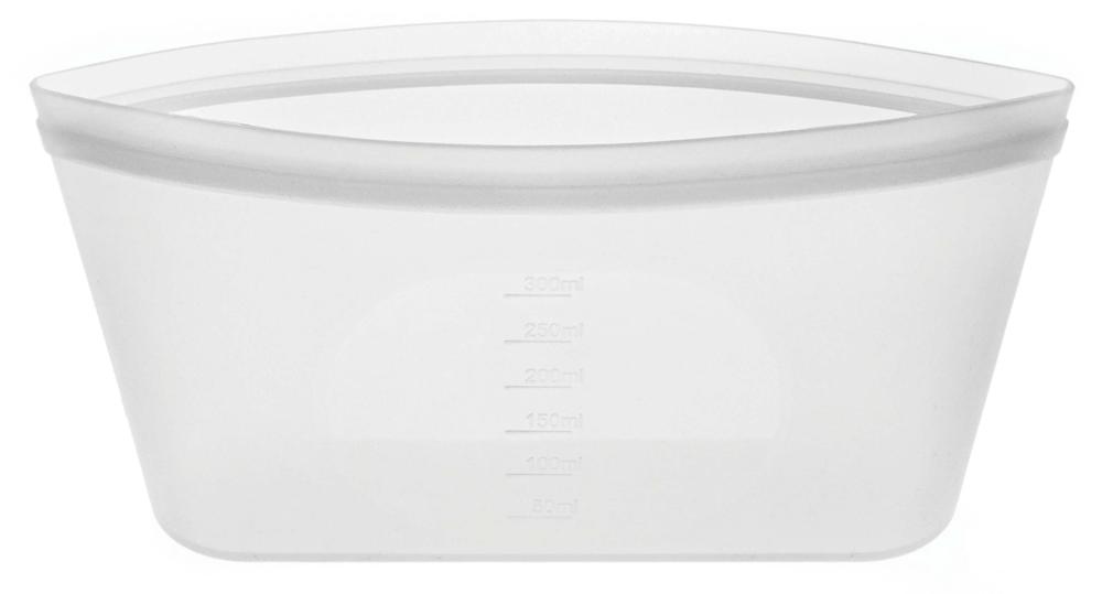 Pinch & Lock Silicone Reusable Bags (White), 9313803147959