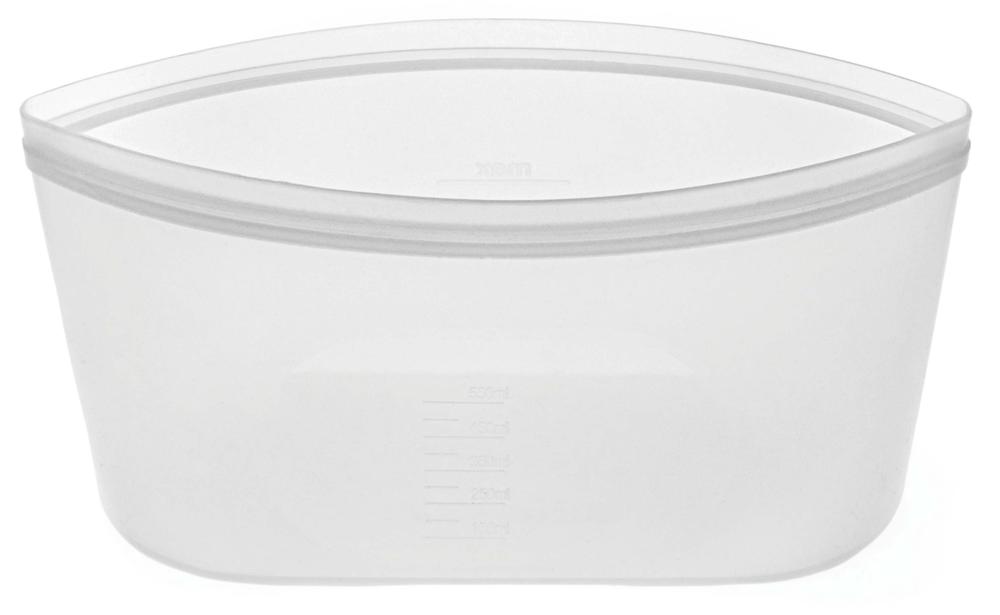 Pinch & Lock Silicone Reusable Bags (White), 9313803147966