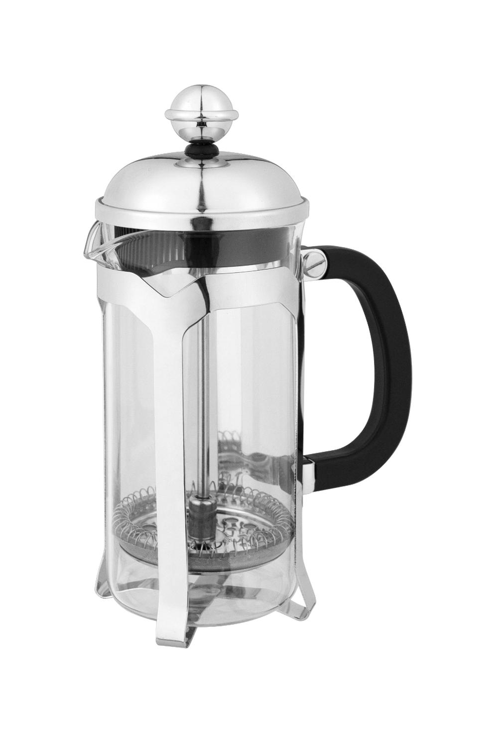 Avanti Domo Cafe Press Coffee Plunger, Cup (Silver) 350mL