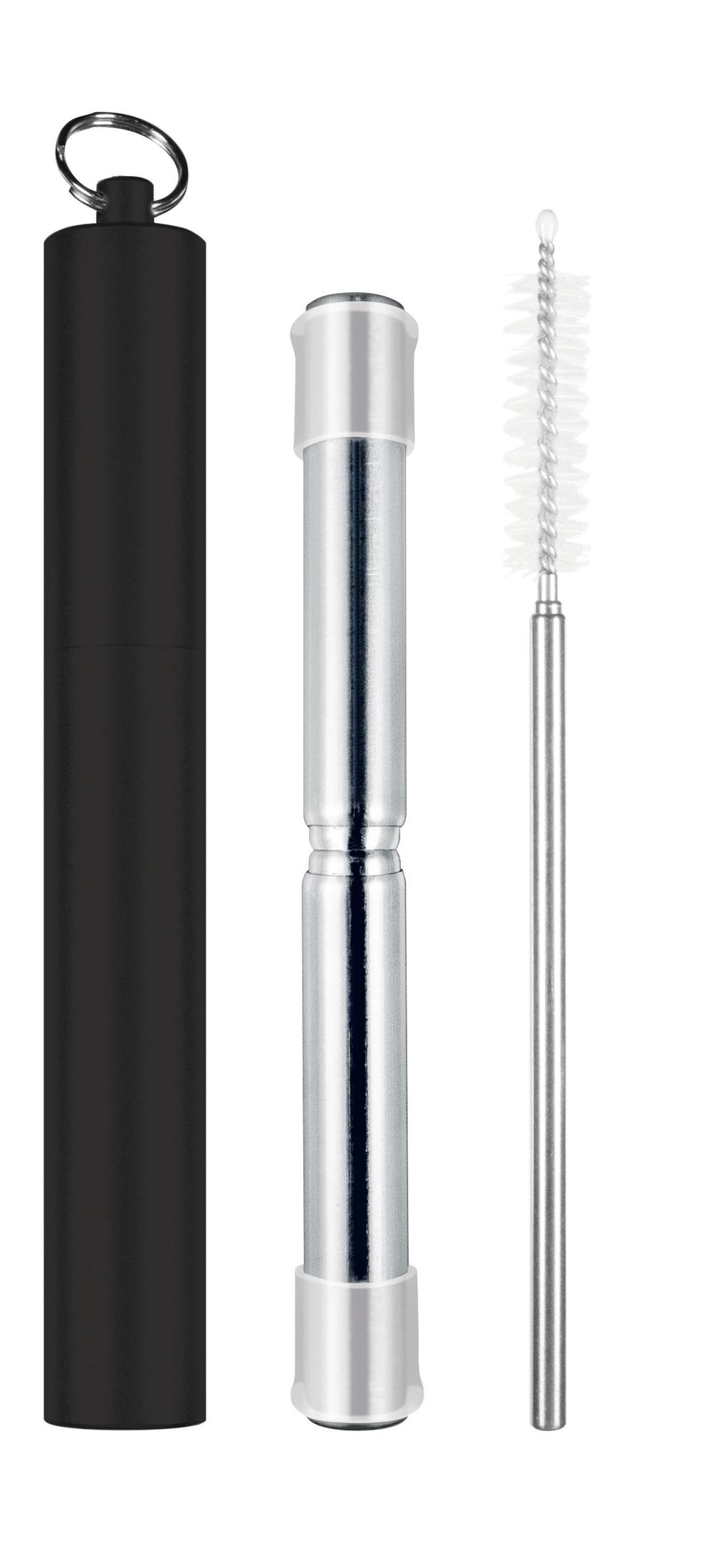 Avanti Telescopic Travel Straw With Silicone Tips (Black) by Avanti - ISBN: 9313803149083