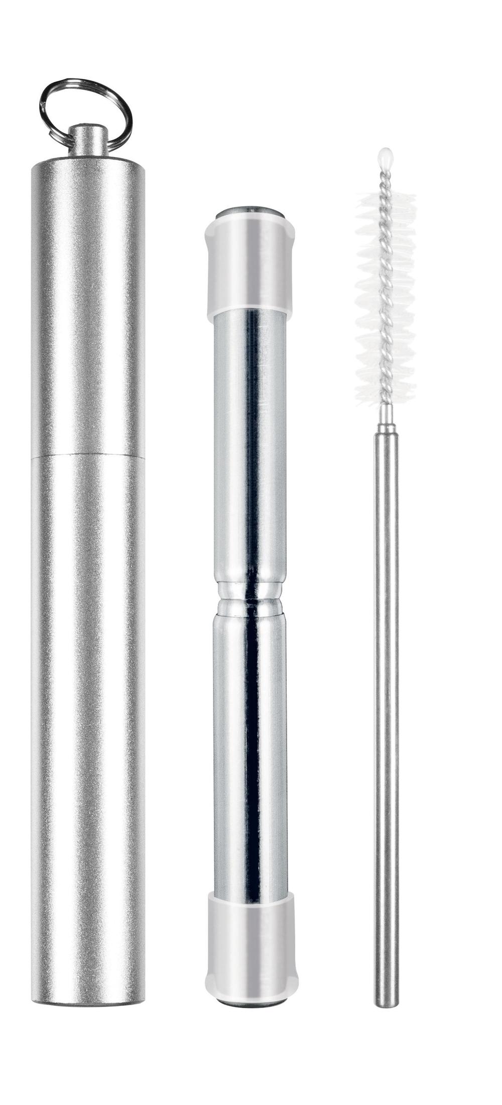 Avanti Telescopic Travel Straw With Silicone Tips (Silver) by Avanti - ISBN: 9313803149113