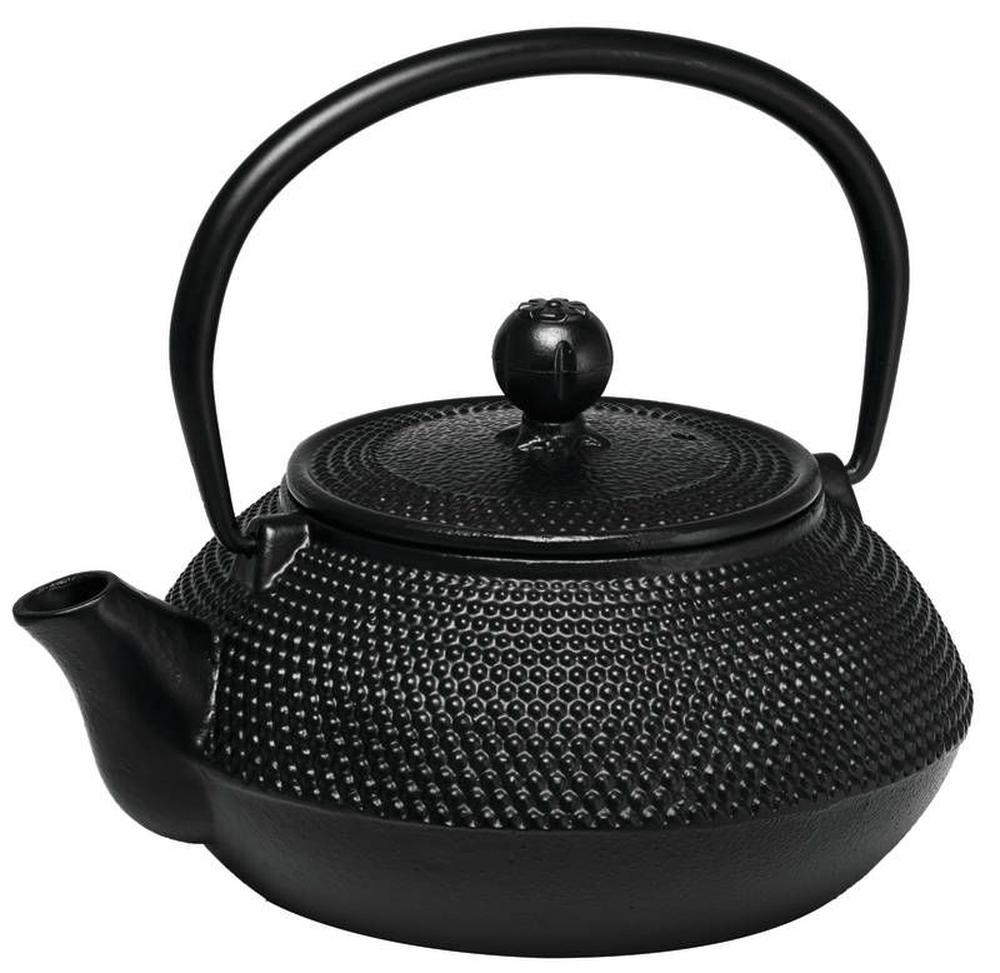 Hobnail Cast Iron Teapot (Black), 9313803151048