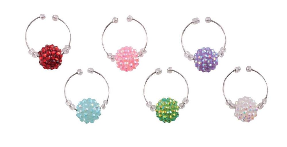 Avanti Barware Wine Charms (Crystal Balls), 9313803151215