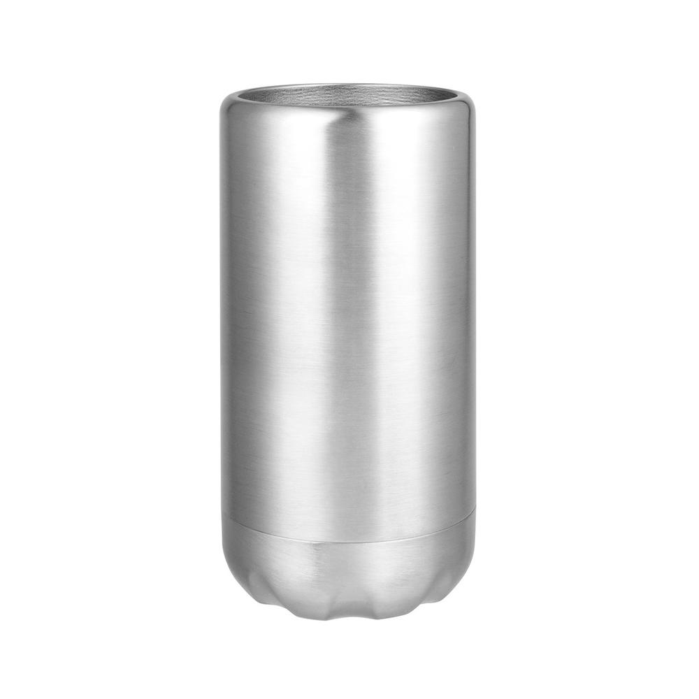 Slim Double Wall Insulated Can & Stubbie Holder (Brushed Stainless Steel), 9313803151307