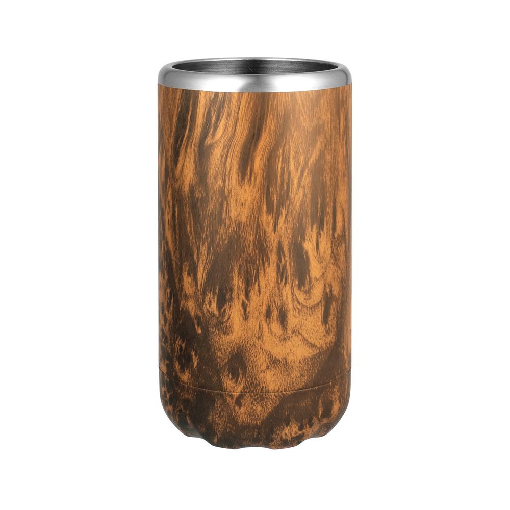 Slim Double Wall Insulated Can & Stubbie Holder (Woodland), 9313803151321
