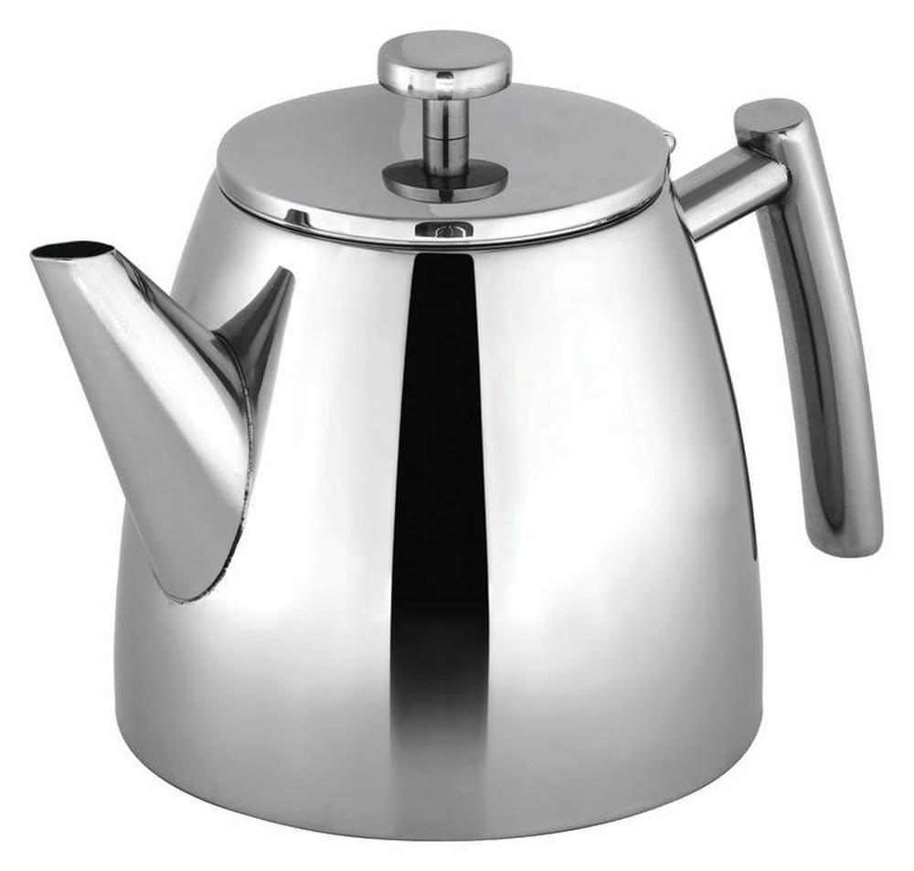 Modena Double Wall Teapot (Silver), 9313803151376