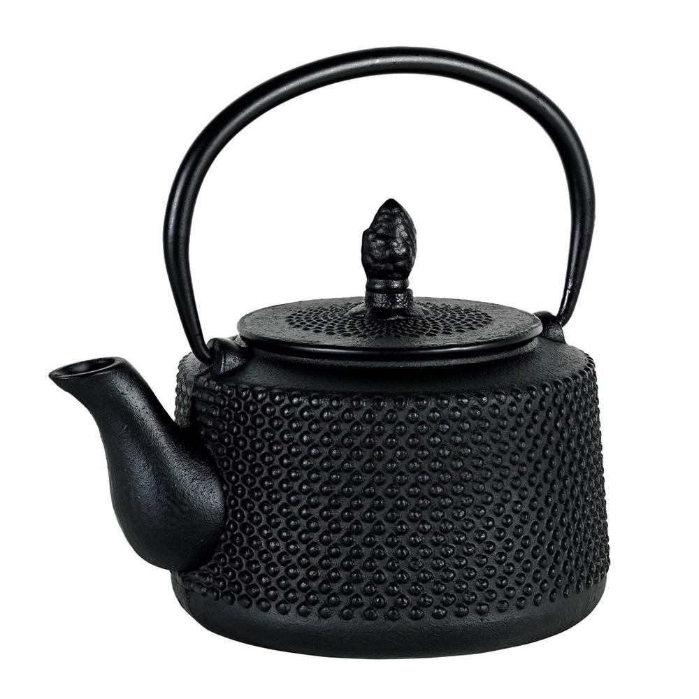 Emperor Hobnail Cast Iron Teapot (Black) - 750mL, 9313803151963