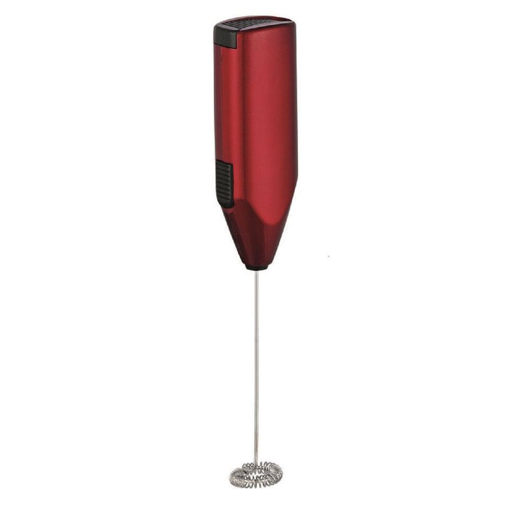 Avanti Little Whipper Milk Frother with Batteries (Red) 19.5x2x3.5cm