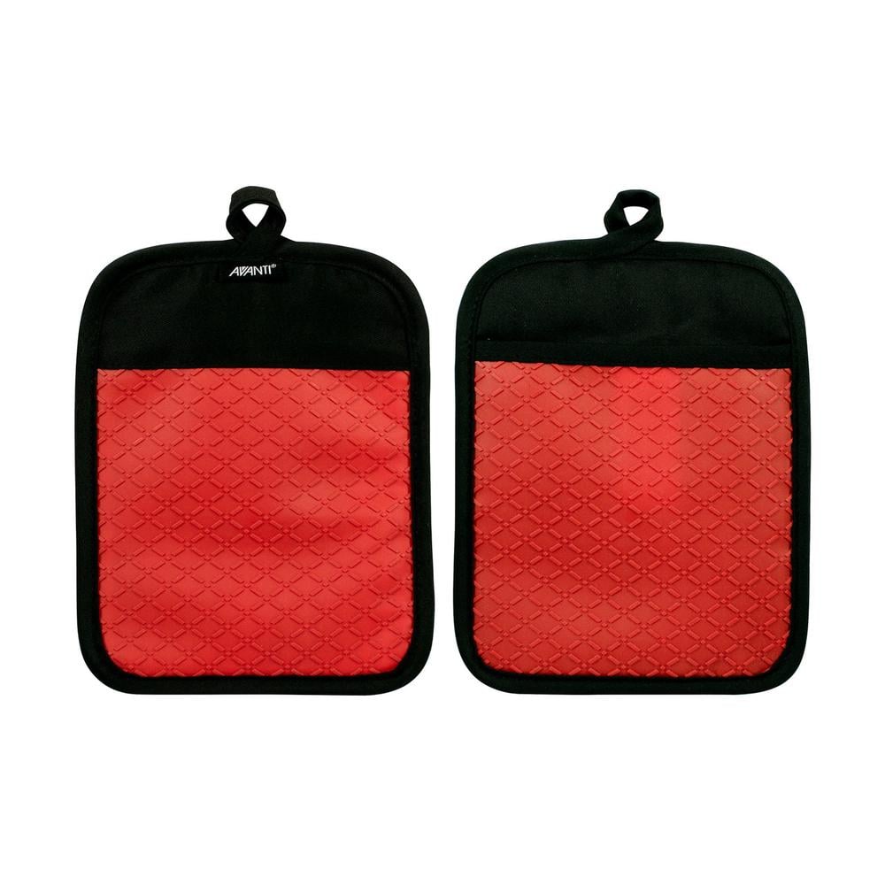 Avanti Silicone Pot Holder, Set of 2 (Red) by Avanti - ISBN: 9313803165922